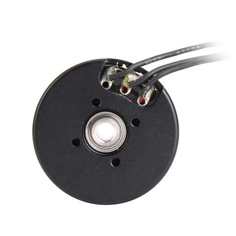 260KV Brushless Motor For RC Drones With 808 Camera Gimbal Accessory, 2204 Size, top view showing wiring and mount holes.