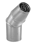 PelletVent Pro Horizontal Cap With Tapered End Stainless Steel 3PVP-HC2 with rotating exhaust for venturi effect