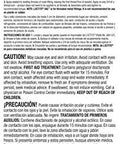 Back label of Opaque Automotive Thread Sealant With High Pressure Toughness And Thick Viscosity, instructions visible