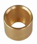 Close-up of brass shifter bushing sleeve for Mazda MX-5 Miata 5-speed isolator cup