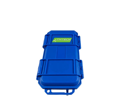 Pro Grade Four Step 1018 Steel Test Block Set With 0.25 Inch 0.5 Inch 0.75 Inch And 1 Inch Steps, ASTM E797 Certified, Includes ABS Carrying Case And Certificate blue ABS carrying case