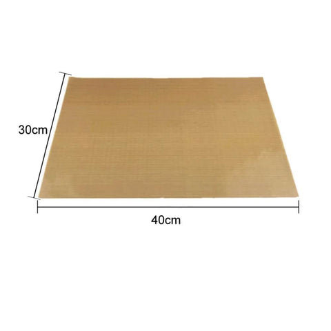 Eight Sheets PTFE Teflon Sheet For Heat Press Transfers Non Stick Heat Resistant Craft Mat 11.8 By 15.7 Inches, front view