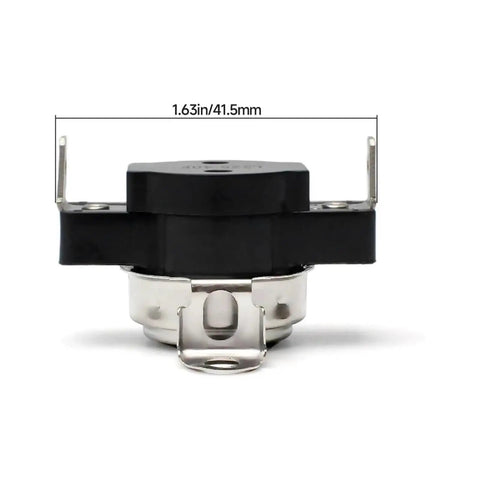 Dryer High Limit Thermostat D510701 L225-40F For Heavy Duty Dryers, 1.63in/41.5mm black ceramic body
