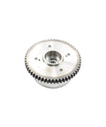 Heavy Duty Timing Chain Kit With Cam Phaser And Dual VVT Gears For Hyundai Elantra Kia Forte Oem Replacement Set Tensioner Guides showing metal VVT gear