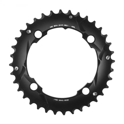 X0 X9 36T 104mm 10 Speed Chainring Upgrade For Mountain Bike And Road, lightweight aluminum four bolt BCD, black 36 tooth drive ring