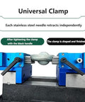 Heavy Duty Universal Stainless Steel Fixture Clamp for CNC Machining And Inspection with 6mm Pins and 21mm Stroke