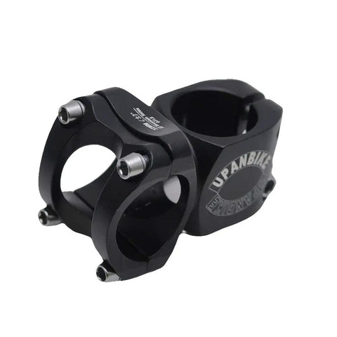 Beefy 25.4mm Handlebar Stem For 28.6mm Fork 32mm Aluminum Short Stem For Road Mountain And BMX Bikes One And One Eighth Inch Front End With Four Bolt Clamp And Easy Install