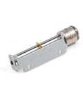 Compact All Metal Micro Linear Stepper Motor With Lead Screw And 32mm Stroke Smooth Operator For Tight DIY Builds And Precision Automation Runs Quiet Without Breaking A Sweat, side view