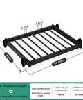 Dimensions of Pull Out Pants Rack For Wardrobe Drawer With Adjustable Width, Space Saving Closet Storage Solution