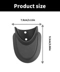 Electric Scooter Rear Mud Flap Mudguard Durable Rubber Splash Guard Fishtail Style with size dimensions 7.9cm x 9.3cm