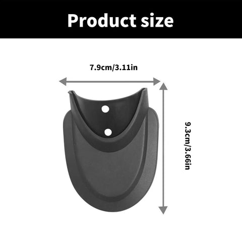 Electric Scooter Rear Mud Flap Mudguard Durable Rubber Splash Guard Fishtail Style with size dimensions 7.9cm x 9.3cm