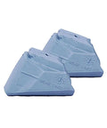 Non Marking Standard Inline Skate Brake Pad Two Pack Durable Rubber With Strong Stopping Power For Quick Stops, Low Residue, Long Wear