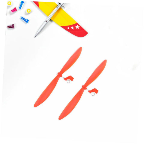 Plastic Model Airplane Propellers Replacement Parts Set For DIY Aircraft And RC Helicopters Durable Propeller Blades