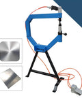 Beefy Heavy Duty Pneumatic Planishing Hammer For Sheet Metal Shaping With Stainless Steel Build Pedals And Steel Frame