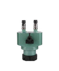 Dual Spindle CNC Drill Head For Metalworking, 2-Head Multi Spindle System With Precision 1:1 Speed Ratio, frontal view