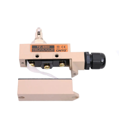 Heavy Duty Tough As Nails Commercial Door Micro Switch With Vertical Roller Plunger For Roll Up And Push And Pull Doors 110V 220V Compatible Waterproof And Oil Proof Fits Aerial Awoco Maxwell Pioneer Welbon Mars Air Curtains