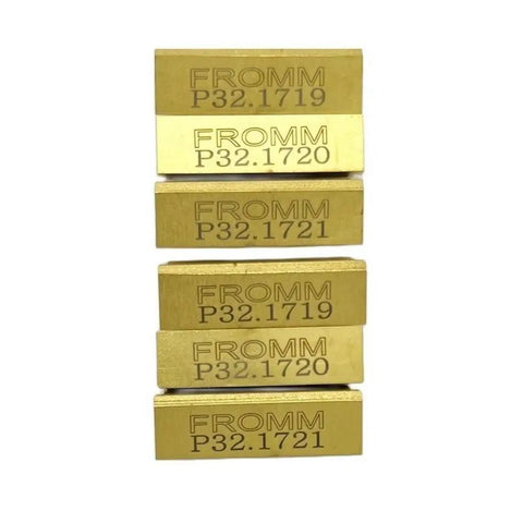 Gripper Set P32.1719 P32.1720 P32.1721 for P325 P323 P321 Battery Powered Plastic Strapping Tool Spare Parts for Fast Secure Strapping and Smooth Tension brass grippers