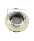 Oil Liquid Level Sight Glass For Air Compressors 27mm Male Thread Metal Fittings With O Ring High Temperature Durable Heavy Duty Gauge Window