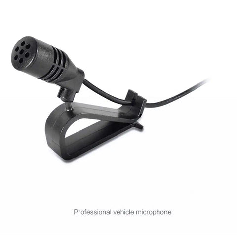 2.5mm External Car Microphone For Pioneer Head Units With 3m Cable, Plug And Play Car Stereo Microphone for AVH mount view