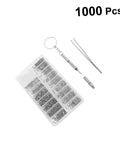 Must Have Mini Screw Kit Set Stainless Steel Miniature Screws With Screwdriver And Tweezers For Glasses Watches Cameras