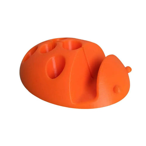 Orange 3D printed object made with PLA Max Filament Flame Orange 1.75mm 1kg 3D Printer Filament 2.2lbs Spool Pro Plus