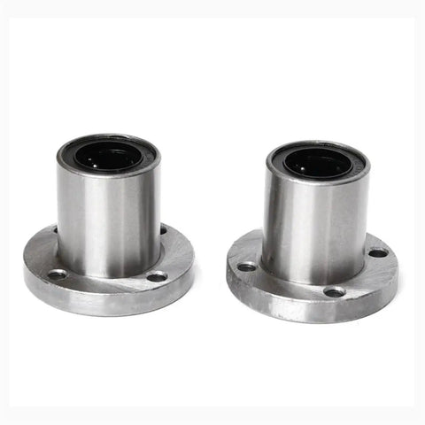 Ball Bearing LMF6-60LUU For 3D Printer And CNC Router Shaft, two steel flange bearings