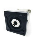 Hardcore Helical Planetary Gear Reducer Motor Gearbox For 42 And 52 Stepper Motors Kickass Torque Output For 1KW To 7.5KW Servo Drives, black and gray design.
