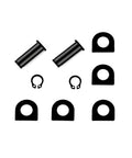 4 Pack Footpeg Mount Pins Kit With Washers And Retaining Clips For Harley Touring Dyna Sportster Softail Replaces Worn Pins
