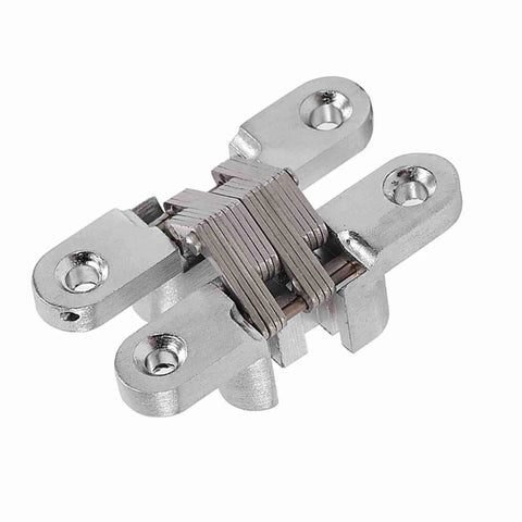 Hidden Folding Door Hinges For Cabinets Durable As Heck Rustproof Zinc Alloy 180 Degree Swing Ideal For Sliding Doors