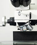 Ore Sample Vision Measuring Microscope With 2800x Magnification, High-Precision Mineral Analysis, 1/3 Inch CCD Objective, Digital Imaging, Accurate Surface Inspection For Geology, Metallurgy, And Materials Testing, close-up objective lens