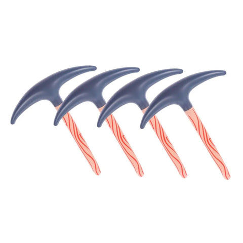 Inflatable Pickaxe 4 Pack for Party Favors and Pranks, Safe PVC Material, Easy to Inflate, Totally Reusable Halloween and Birthday Party Props