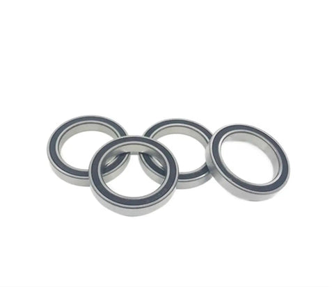 Deep Groove Ball Bearing Set Chromium Steel 10 Pieces 10x19x7mm And 17x26x7mm With Rubber Seals 2RS for Machinery Auto DIY