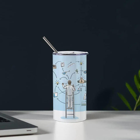 20 Oz Fatty Sublimation Tumbler Set White Stainless Steel Cups With Lids And Metal Straws For Cricut Mug Press Printing Bright Sublimation