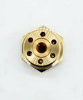 0.215mm Ruby Core EDM Wire Guide Nozzle Tip for EDM Wire Cutting Machine, top view of precision tip