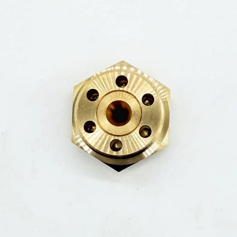0.215mm Ruby Core EDM Wire Guide Nozzle Tip for EDM Wire Cutting Machine, top view of precision tip
