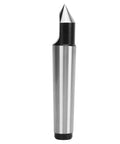 Pro Grade MT2 Carbide Tipped Half Notched Dead Center For Woodturning And Lathe Work Built Tough For CNC Machines with sharp tip