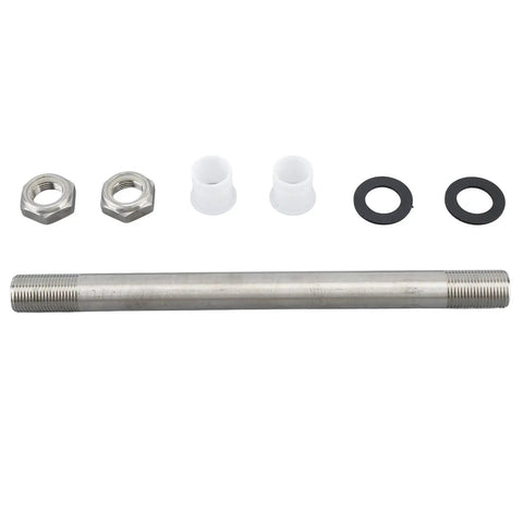 Beefy Heavy Duty Clamp Bracket Bolt Kit For Outboard Engine Aluminum Alloy Construction with nuts, bushings, and washers visible.