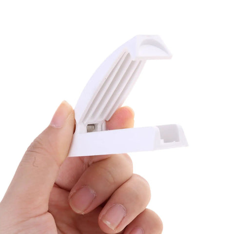 Premium ABS Camper Door Catch Square Design Holds Baggage Compartments Wide Open Securely Replaces Broken Hinges in hand