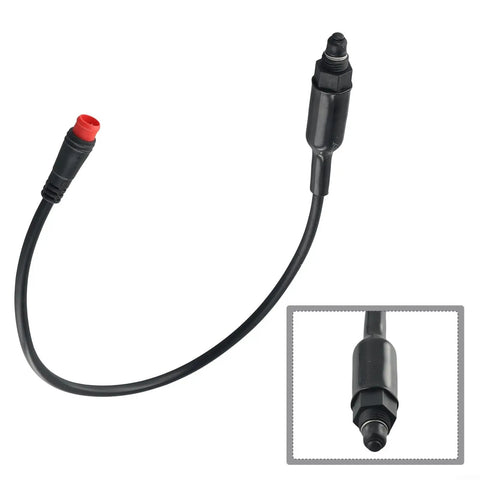 Electric Bike Brake Sensor With Auto Shutoff Power Cut Off for Safe Stops, Hydraulic Connector, Waterproof ABS Construction, 1500mm or 1800mm Cable Lengths, Plus 250mm or 450mm Options, Durable Cycling Accessory