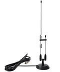 Beefed Up Magnetic Dual Band Car Antenna Signal Booster For Ham Radios 2m 70cm VHF UHF High Gain PL259 with coaxial cable
