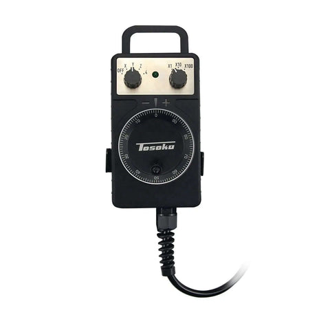 Electronic Hand Wheel For CNC Machines And Milling Tools, featuring durable aluminum body and precise control dials