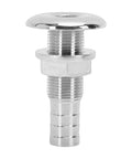 Stainless Steel Marine Thru Hull Fitting Beefy Boat Drain Connector For Bilge Drainage And Cooling System Easy Installation