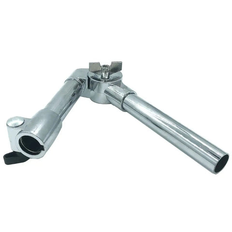 Built Tough Electronic Drum Module Mount Plate With Adjustable Tilting Holder, metal alloy, shown with tilt mechanism