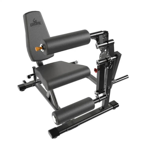 Plate Loaded Leg Extension And Curl Machine For Home Gym Seated Leg Curl And Quad Extension With 180 lb Plate Load