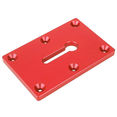Locking Pliers Mounting Plate For Secure Workholding On Your Workbench Heavy Duty Aluminum 6061 Alloy Vise Jig In Red