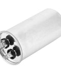 30 uF 450V Homopolar Electrolytic Capacitor For Air Conditioner Compressors And Industrial Equipment Motor Drives, Heavy Duty Motor Start Cap, 30 Microfarad Electrical Motor Start Component silver cylindrical capacitor with terminals