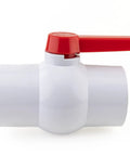 PVC Shut Off Ball Valve 3 Inch, 150 Psi, Schedule 40 with Threaded Ends for Potable Water and Irrigation