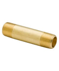 Brass Pipe Fitting Long Nipple One Half Inch NPT Male To One Half Inch NPT Male Two Inch Length Pack Of Two Built To Last