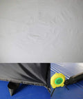 Interior view of Mobile Inflatable Planetarium Dome For School Projection Tent With Air Blower and PVC Floor Mat Black 9.84ft Dome