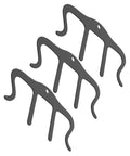 Heavy Duty Metal Music Book Clips For Piano Sheet Music Holder Black Gentle On Pages Universal Fit For Scores Books Or Notebooks, set of 3